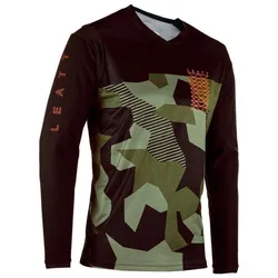 Leatt MTB Gravity 4.0 Junior Jersey M - Camo