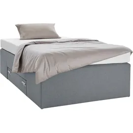 Westfalia Schlafkomfort Boxspringbett 120 x 200 cm Grau