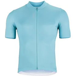 Odlo T-shirt s/u Collar Short Sleeve Full Zip Zeroweig porcelain (21025) XL