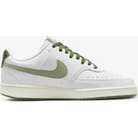 Nike Court Vision Low Herren white/treeline/sail/oil green 43