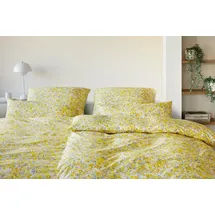 ELEGANTE Mimosa Floral Gelb 155 x 220 cm + 80 x 80 cm