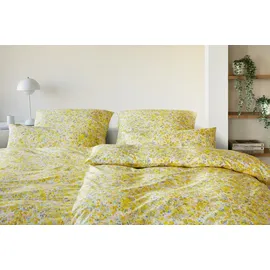 ELEGANTE Mimosa Floral Gelb 155 x 220 cm + 80 x 80 cm