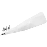 Zenker Spritzbeutel, Kunststoff, weiß, 31 x 18 x 0,2 cm