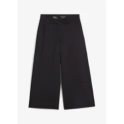 bonprix Wadenlange Sport-Hose schnelltrocknend, schwarz, 36/38 (S)