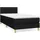 vidaXL Boxspringbett 100 x 200 cm Schwarz