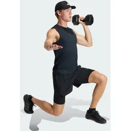 adidas D4T Workout 2in1 Shorts schwarz
