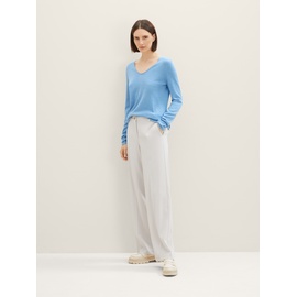 Tom Tailor Basic Pullover Sea Blue Melange XL