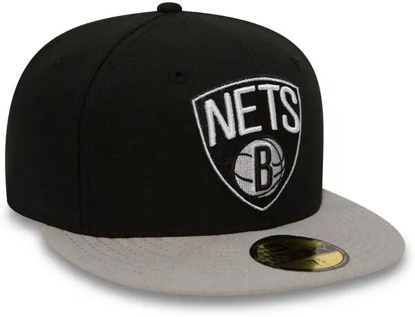 NEW ERA Herren NBA BASIC BRONET, BLACK/GREY, 700