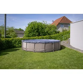 Summer Waves Active Frame Pool rund 457 x 106 cm braun