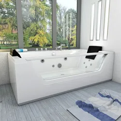 Whirlpool mit Reinigungsfunktion, Pool  Badewanne Wanne AcquaVapore W83R-C-SC aktive Schlauch-Reinigung +70.-€