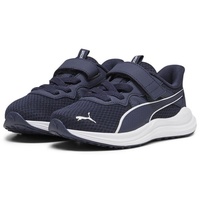 Puma Reflect Lite Laufschuhe Navy weiß silber blau Metallic