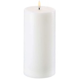 UYUNI LIGHTING Uyuni LED Stumpenkerze 10x20cm Nordic White