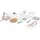 Alfa Forni Grillbesteck Set 12-teilig Edelstahl silber