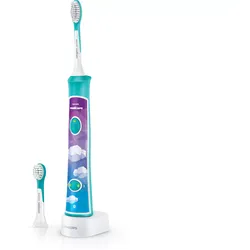Schall-Zahnbürste für Kinder 0 Bewegungen pro Minute  HX6322/04 Sonicare for Kids (Blau)