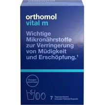 Orthomol Vital M Granulat/Kapseln 7 St.