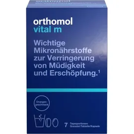 Orthomol Vital M Granulat/Kapseln 7 St.