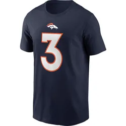 Nike Russell Wilson Denver Broncos T-Shirt Herren in college navy, Größe M - blau