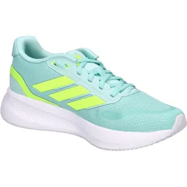 adidas Runfalcon 5 Damen Semi Flash Aqua/Lucid Lemon/Core Black 44