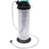 KANBCNG Flüssigkeitenabsaugpumpe 7.5L Kapazität Ölabsaugpumpe Dual-System(Manuell + Pneumatisch) Flüssigkeits Absauggerät Absaugpumpe mit 4 Schläuche für Autos Motorrädern Booten usw