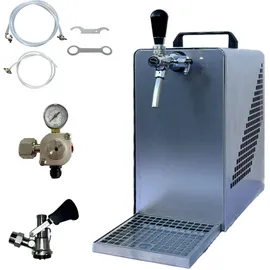 BieTal Bierzapfanlage Bierkühler Zapfanlage mit Kühlung 30 Liter/h SET Typ S Korb OHNE CO2