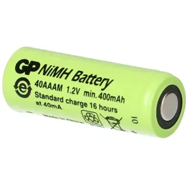 GP 4x GP Akku 2/3 AAA 1,2V / 400mAh GP40AAAM Micro NiMH Akku Höhe 29,7mm