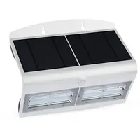V-Tac Weiße Solar-Wandleuchten - IP65-8W - 850 Lumen -