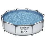 BESTWAY Steel Pro Max Frame Pool rund