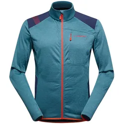 La Sportiva Fleecejacke True North (atmungsaktiv, warm) deepblau/hurricaneblau Herren