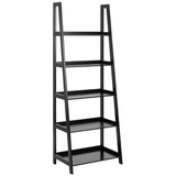 Actona Mette Bookcase 40x63x180cm Schwarz