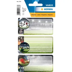 HERMA Schuletiketten Football VE=2 Blatt