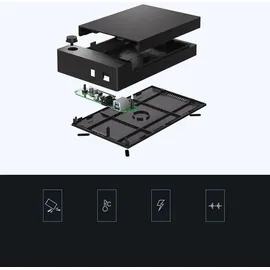 UGREEN HDD Festplattenlaufwerk (2.5", 3.5 / Schwarz