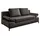 SUN GARDEN Schlafsofa Stoff 2-Sitzer Anthrazit