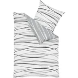 KAEPPEL Motion Feinbiber schiefer 135 x 200 cm + 80 x 80 cm