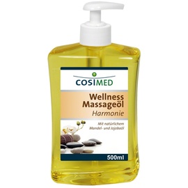 cosiMed Wellness Massageöl Harmonie, mit Druckspender, Massage Öl, 500 ml