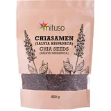 mituso Chia Samen 800g schwarz, naturbelassen | Chia Seeds Salvia Hispanica