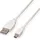 Value USB-A auf Mini-USB 0,8 m Weiß