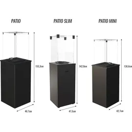 Kratki Terrassenheizer Patio Mini automatische Steuerung 8,2kW