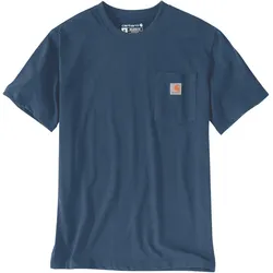 Carhartt Dearborn Relaxed Pocket 2025 T-Shirt, blau, Größe S für Männer