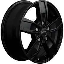 Autec Quantro 6,5 x 16 5 x 130 ET66 Schwarz Matt