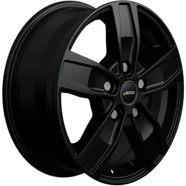 Autec Quantro 6,5 x 16 5 x 130 ET66 Schwarz Matt