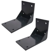 Mendler 2er-Set Deckenadapter für Kassetten-Markise T122 T123, Deckenmontage Halterung Adapter ~ anthrazit