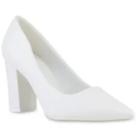 VAN HILL Klassische Pumps in Weiss