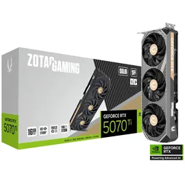 Zotac Gaming GeForce RTX 5070 Ti Solid SFF OC 16GB GDDR7, HDMI, 3x DP (ZT-B50710J3-10P)