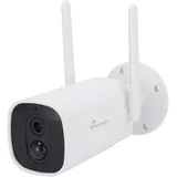 Nivian FullHD WLAN-Überwachungskamera Weiß