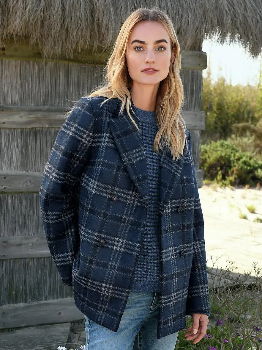 Jacke Fadenmeister Berlin blau, 46