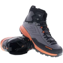 Tecnica Forge Hike Mid GTX Herren Wanderschuhe Gore-Tex-Dunkel-Grau-11,5