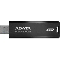A-Data SC610 2 TB USB 3.2 Gen 2 Schwarz
