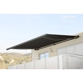 MCW Kassettenmarkise H122 400 x 300 cm grau