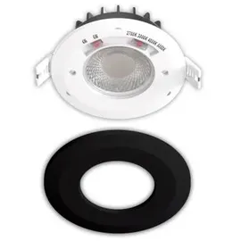 Fiai IsoLED Einbaustrahler Vario68 6W 60° 2700/3000/4000/6000K IP65 Aluminium 580lm schwarz