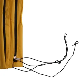 Mendler Schirmhülle HWC für Ampelschirm bis 4,3 m Polyester, PVC Gelb